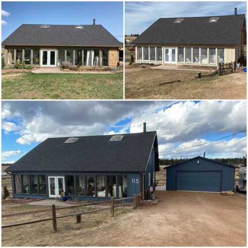 PrimeCo Exteriors Woodland Park Home Roofs Gutters, Paint, Siding