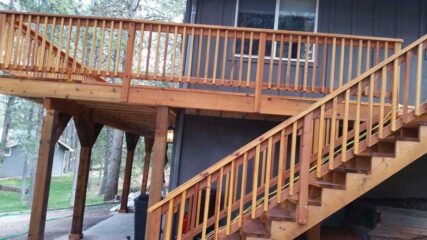 PrimeCo Exteriors Staining Painting Contractor Decks Woodland Park
