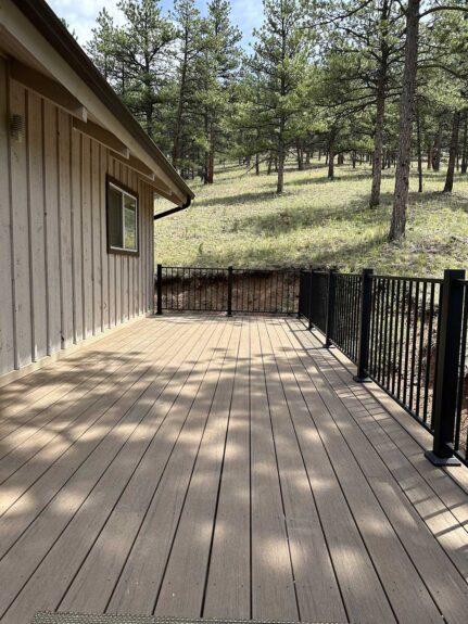 Custom Deck Colorado Springs Woodland Park