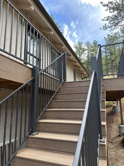 Custom Deck Colorado Springs Woodland Park